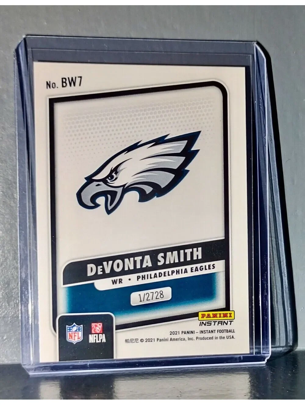 DeVonta Smith 2021 Panini NFL Black and White Rookies #7 Card 1/2728